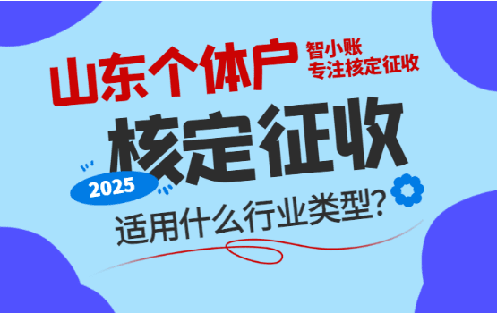 山東個體戶核定征收適用什么行業類型？
