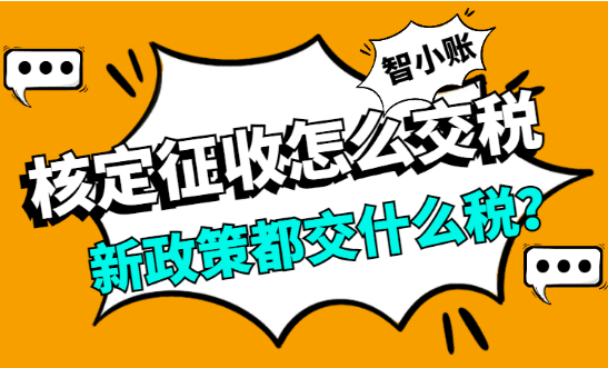 個體戶核定征收怎么交稅?