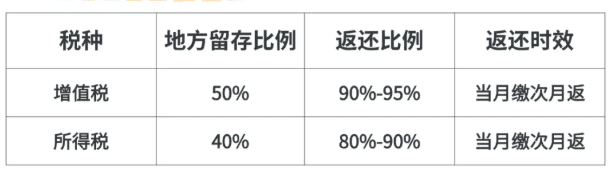2025園區有限公司返稅政策有哪些？