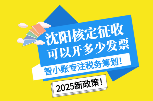 沈陽核定征收可以開多少發票？