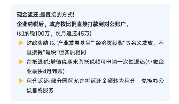 有限公司增值稅返稅政策!
