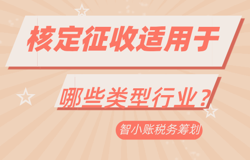 核定征收適用于哪些類型行業？