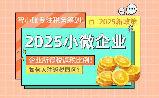 2025年小微企業(yè)所得稅返稅比例！