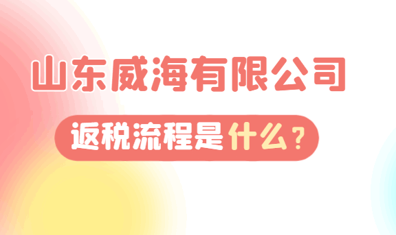 山東威海有限公司返稅流程是什么？