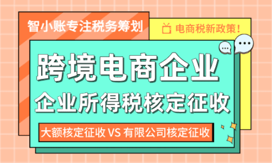 跨境電商企業(yè)所得稅核定征收!
