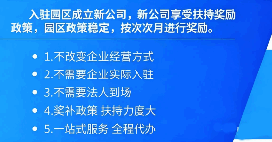園區(qū)招商獎補(bǔ)政策申請流程和返還時間！
